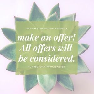 Make an offer I will do my best to work with you!